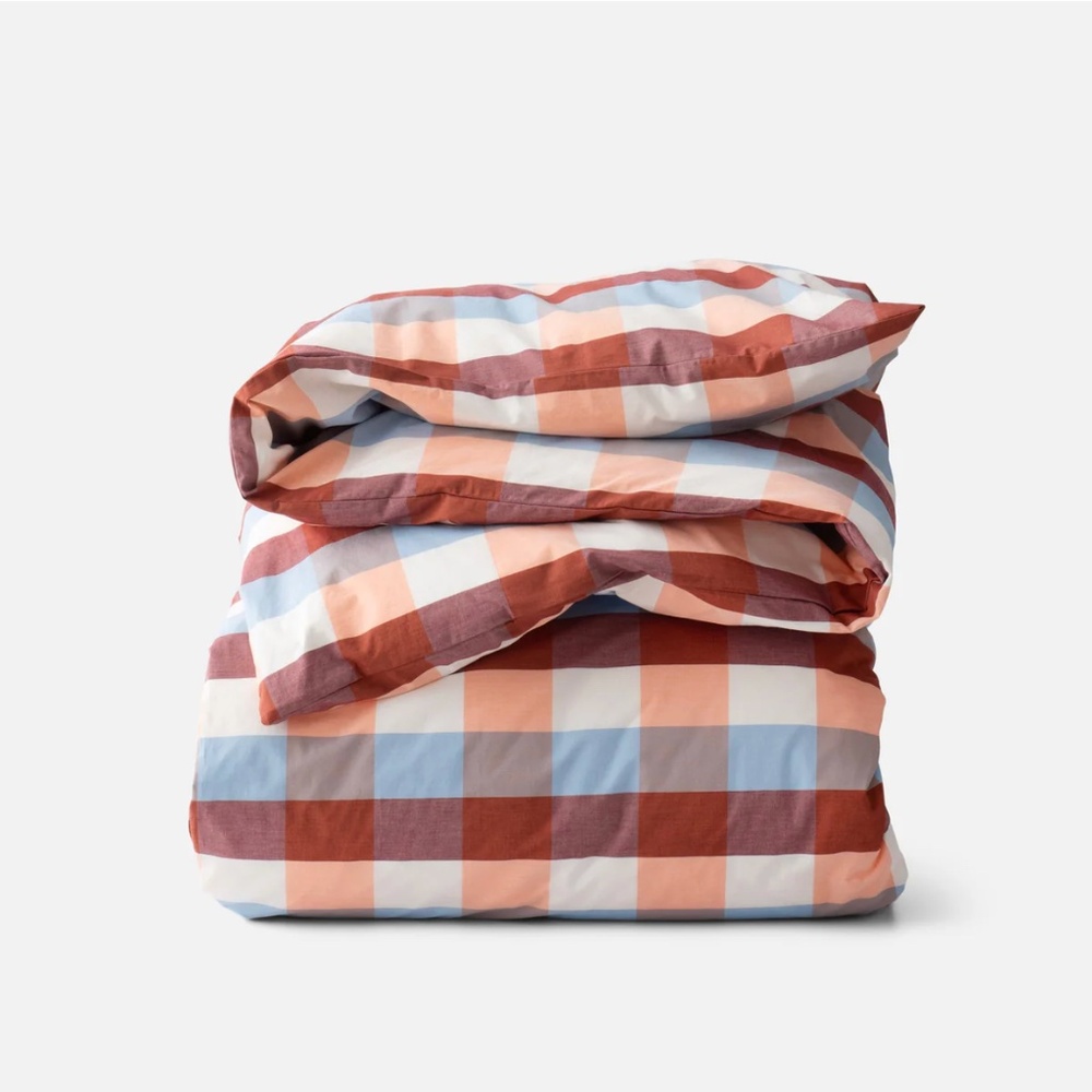 Schoolhouse Electric Plaid King Size Duvet Cover & Pillow Cases